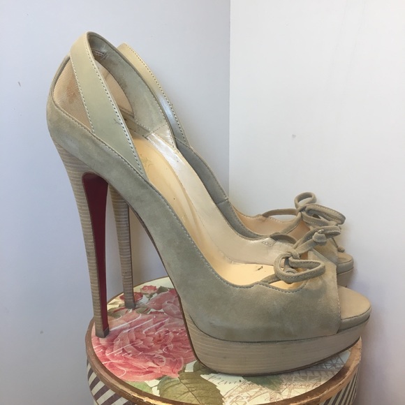 Christian Louboutin Shoes - Christian Louboutins (Tan, Suede)